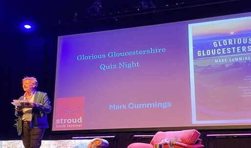 Mark at Stroud Book Festival Quiz